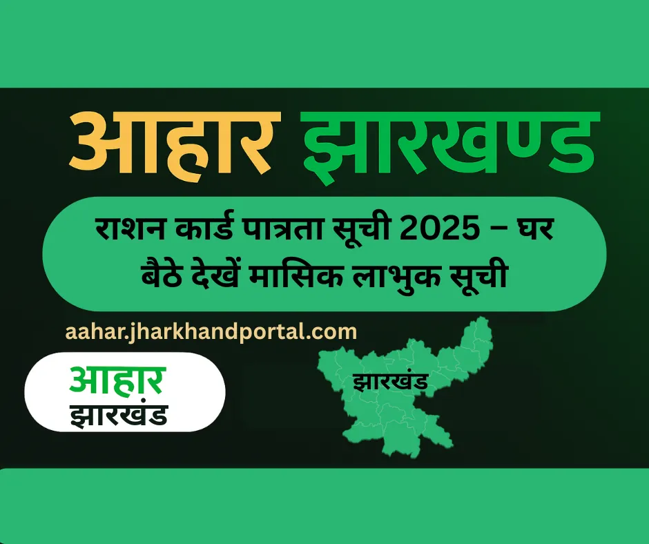 राशन कार्ड पात्रता सूची 2025 – घर बैठे मासिक लाभुक सूची ऑनलाइन देखने की प्रक्रिया