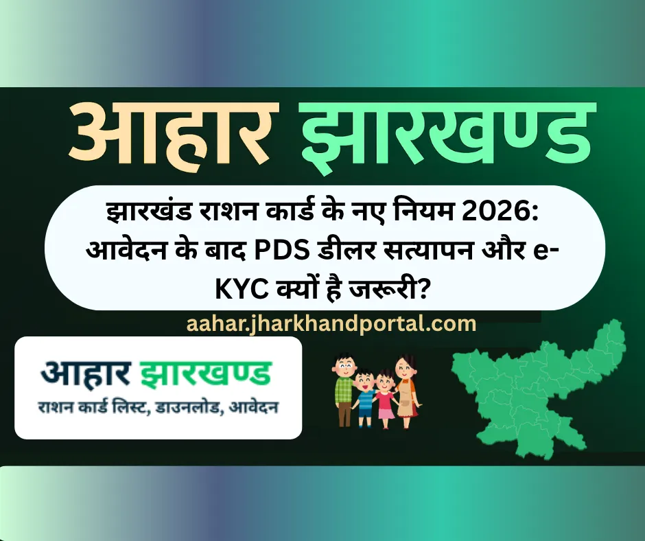 झारखंड राशन कार्ड आवेदन के नए नियम 2026
